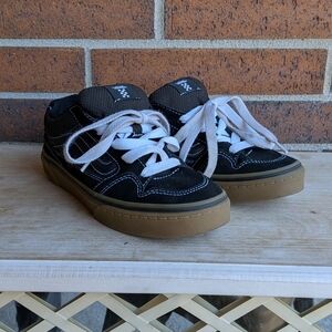 Vans Kids Black and White Sneakers